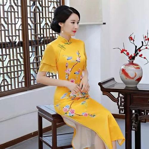 成人旗袍样板图教程视频,成人旗袍制作步骤详解